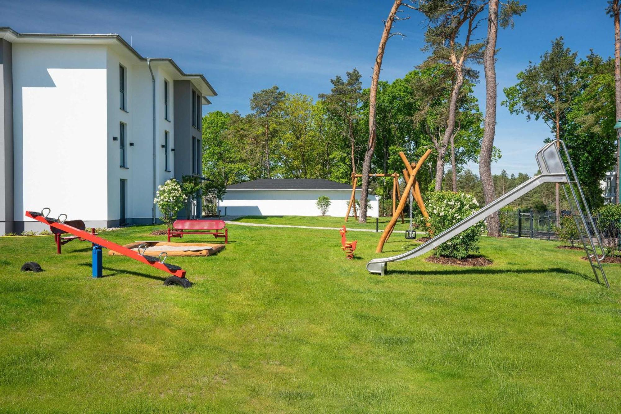 Appartement Schilfperle - Oase Am Haff Garz  Bagian luar foto